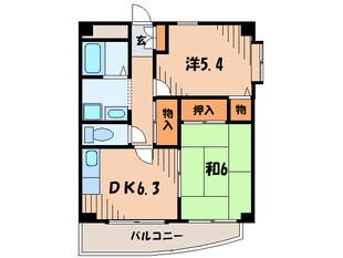 エヌシャルマンの物件間取画像